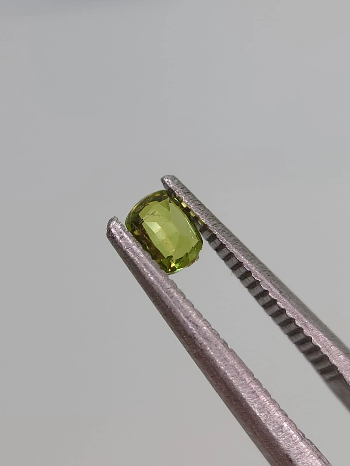 0.23ct Natural Round Malaya Garnet From Pakistan — view 2
